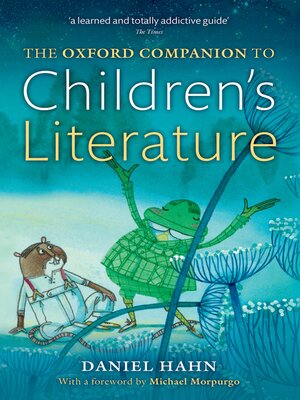 cover image of The Oxford Companion to Children's Literature